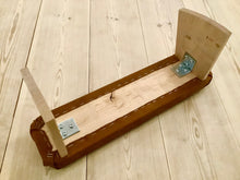 Indlæs billede til gallerivisning Meditationsskammel med brunt betræk