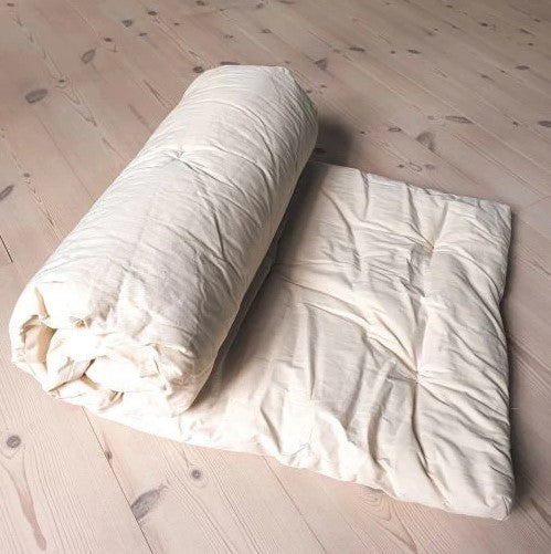 70x200 cm Yogamadras Futon bomuld UDEN betræk